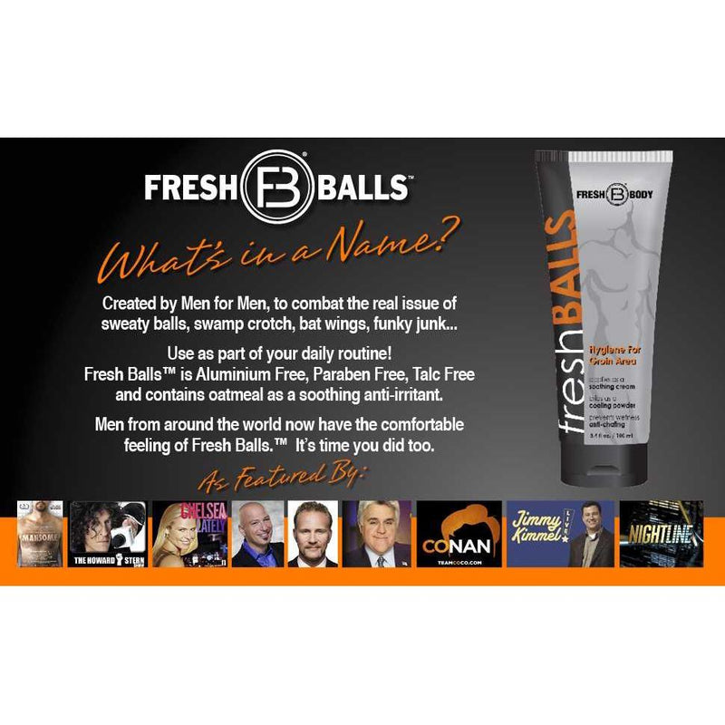 Fresh Body FB® Fresh Balls 3.4oz Lotion Deodorant