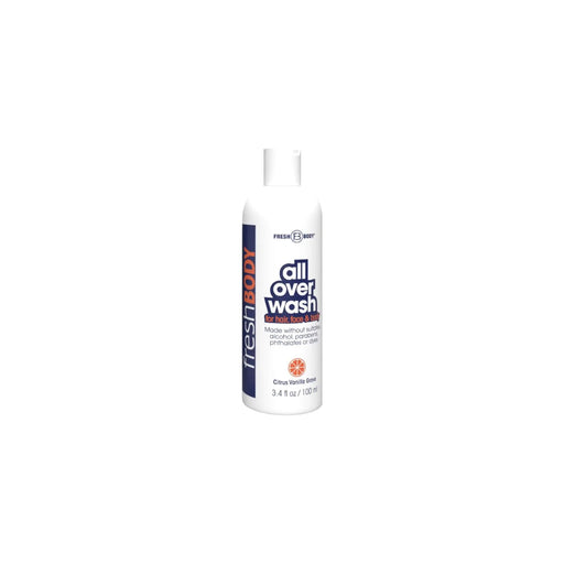 Fresh Body FB® Fresh Bodywash All Over Wash - Citrus Vanilla Grove - 3.4 fl oz Travel Size Body Wash Dark Slate Gray 1 pack