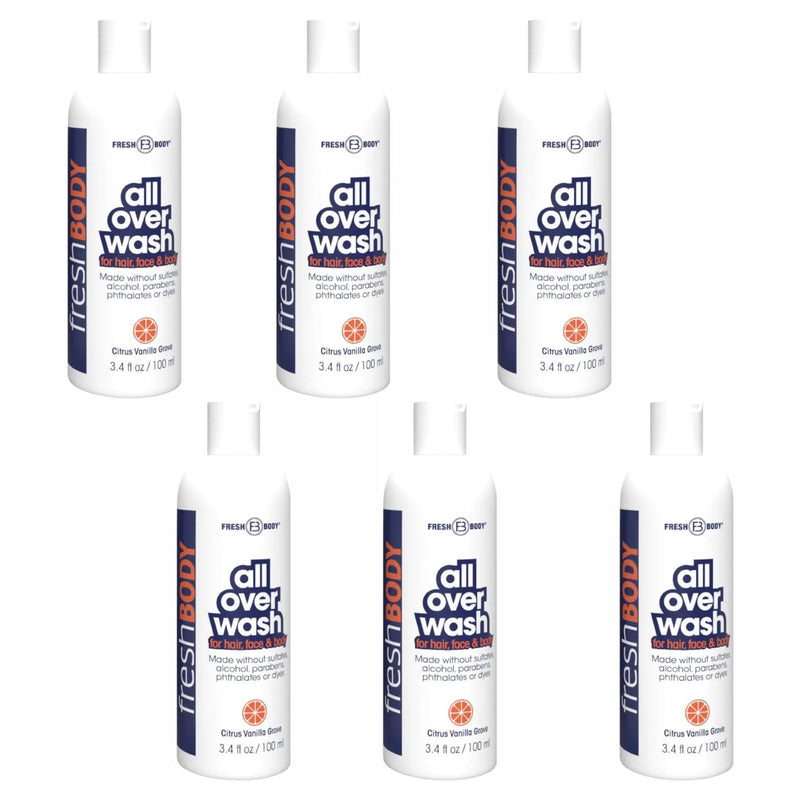 Fresh Body FB® Fresh Bodywash All Over Wash - Citrus Vanilla Grove - 3.4 fl oz Travel Size Body Wash