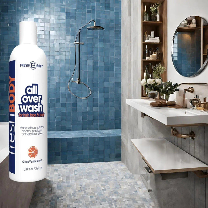 Fresh Body FB® Fresh Bodywash All Over Wash - Citrus Vanilla Grove - 3.4 fl oz Travel Size Body Wash