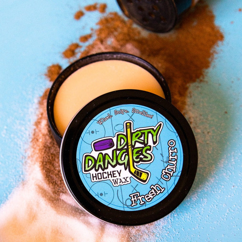 Dirty Dangles Hockey Fresh Churro Hockey Stick Wax Hockey Stick Wax Light Blue Default Title