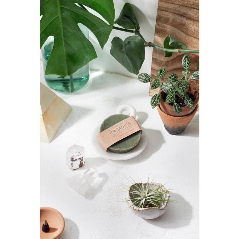 Butter Me Up Organics Face Wash Facial Cleansing Bar with French Green Sea Clay Face