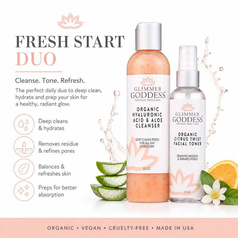 Fresh Start Duo – Hydrating Cleanser & Toner