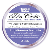 COLEHERBALS 05 - Dr. Cole's Organic Anti-Nausea Herbal Balm Herbal