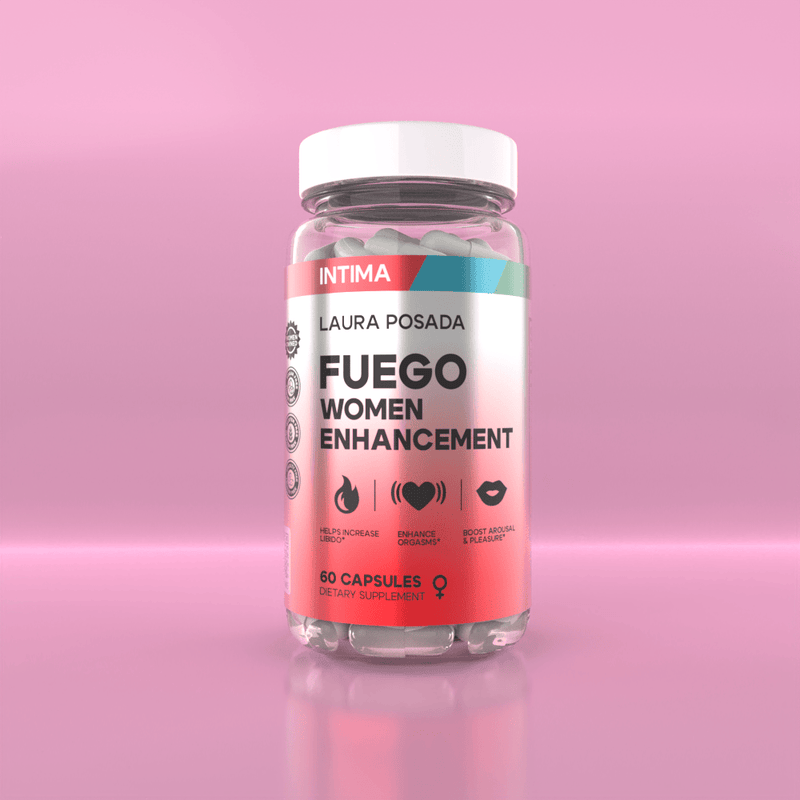 Suplementos Laura Posada by The Brand Atelier Fuego | Potenciador Avanzado del Bienestar Íntimo Femenino