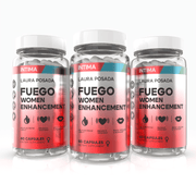 Suplementos Laura Posada by The Brand Atelier Fuego | Potenciador Avanzado del Bienestar Íntimo Femenino