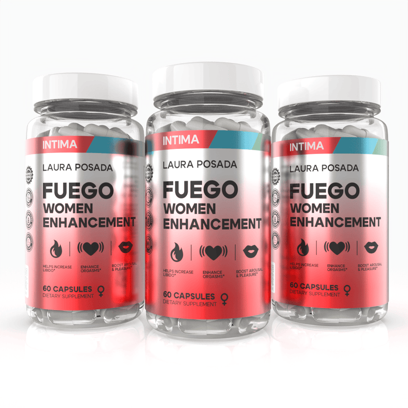 Suplementos Laura Posada by The Brand Atelier Fuego | Potenciador Avanzado del Bienestar Íntimo Femenino