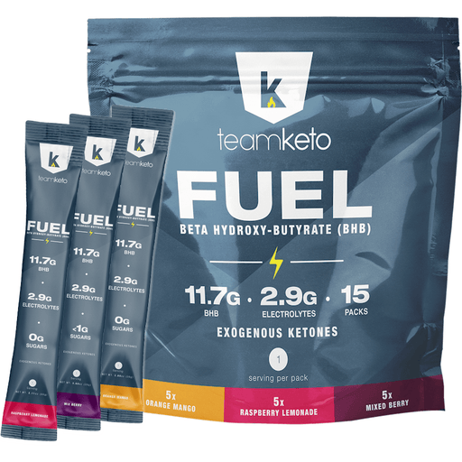 TeamKeto - Fuel Exogenous Ketone Travel Packs 0.413oz