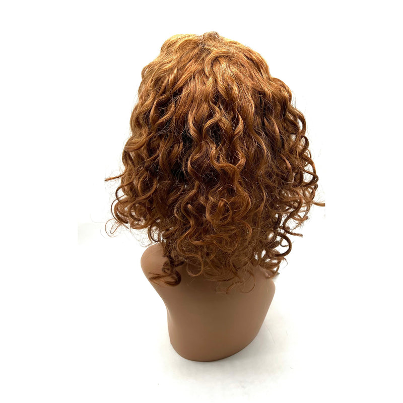 VIP Extensions Remy Human Hair Lace Front Wig '500' (curly) 15" long Human Hair Wig