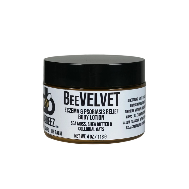 Diaz Beez BeeVELVET Eczema & Psoriasis Relief Body Lotion 4oz Lotion
