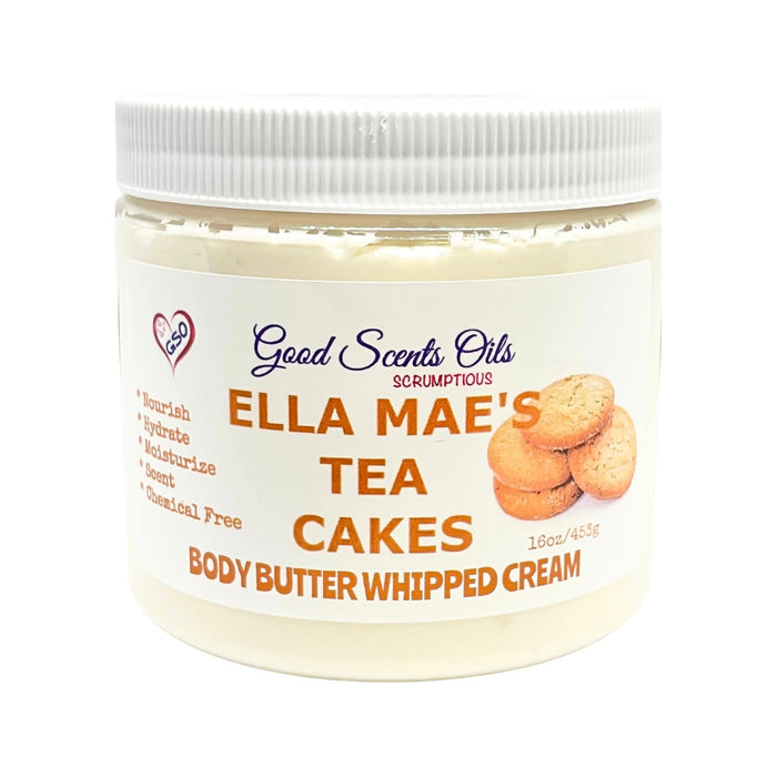 Good Scents Oils - Ella Mae'S Tea Cakes Body Cream 16 Oz