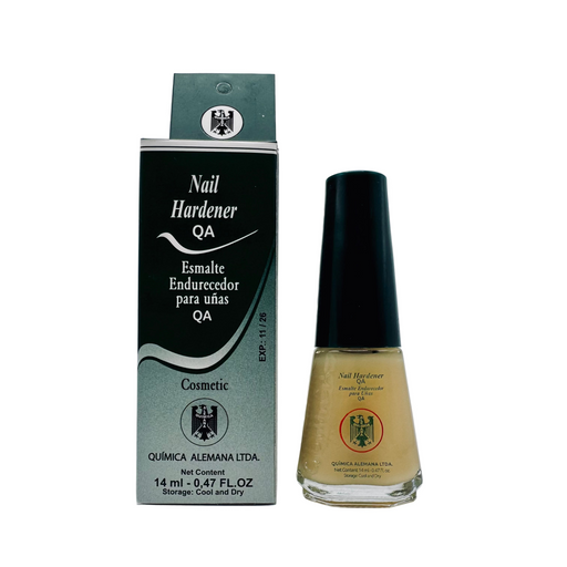 Quimica Alemana Quimica Alemana Nail Hardener QA 0.47 oz Nail Hardener White Smoke