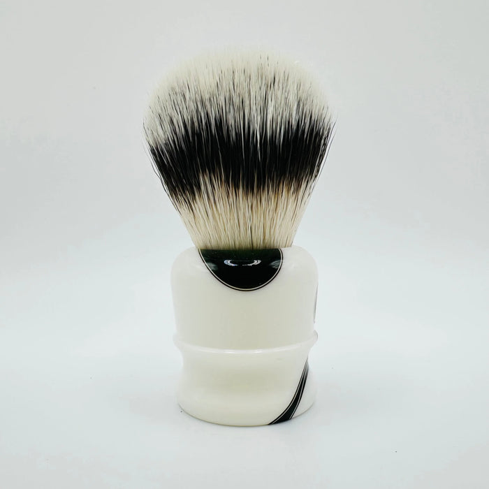 Simpson LE Chubby 1 Sovereign Synthetic Fibre Emerald Candy Shaving Brush