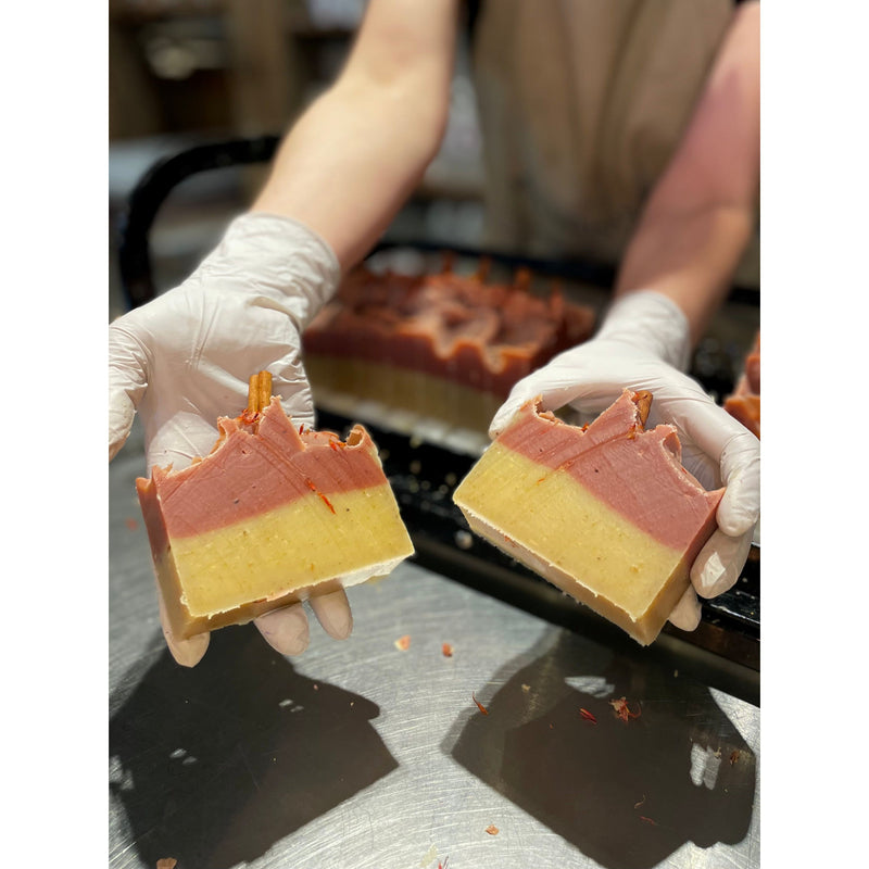 MION Artisan Soap Co. Cinnamon and Apple | Aloe Butter Soap