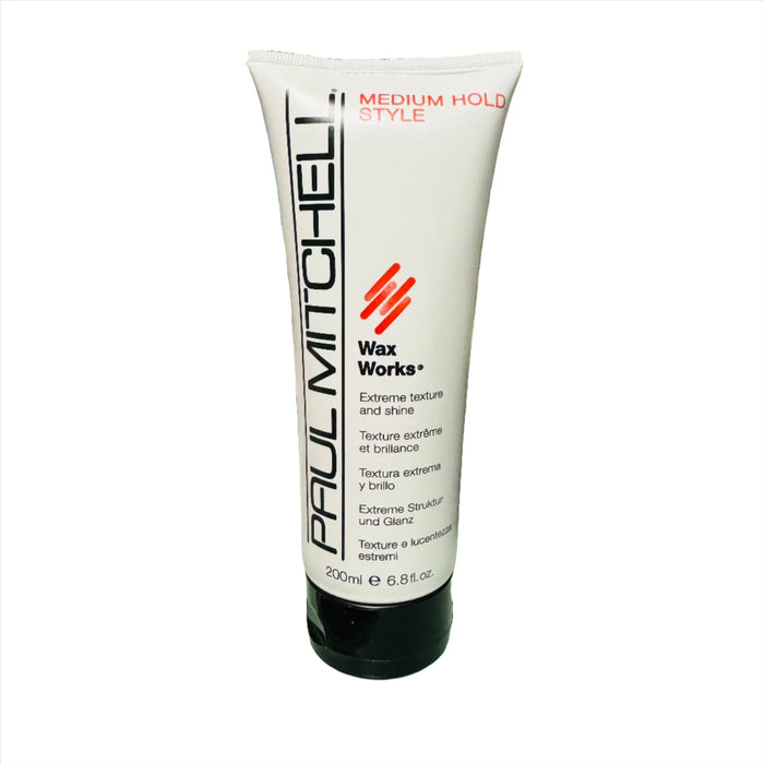 Paul Mitchell Medium Hold Style Wax Works Extreme Texture And Shine 6.8 fl oz