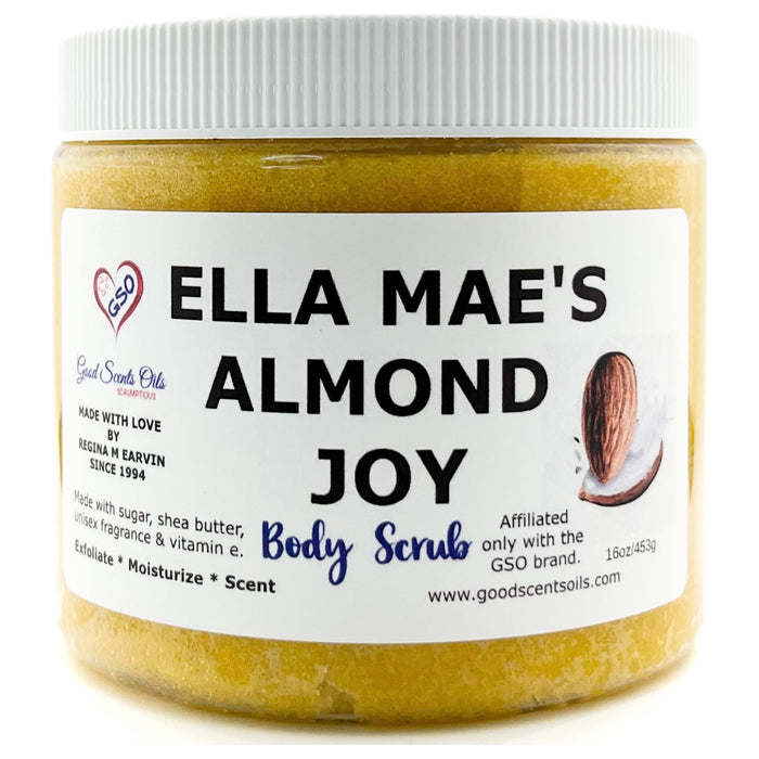 Good Scents Oils - Ella Mae'S Almond Joy Body Scrub 16 Oz