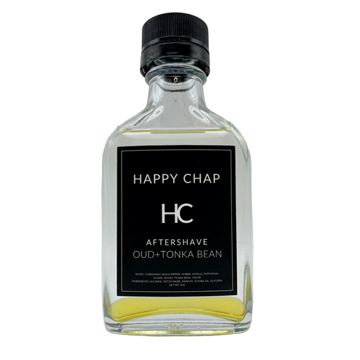 Happy Chap Happy Chap Oud + Tonka Bean Shaving Collection Shaving Set