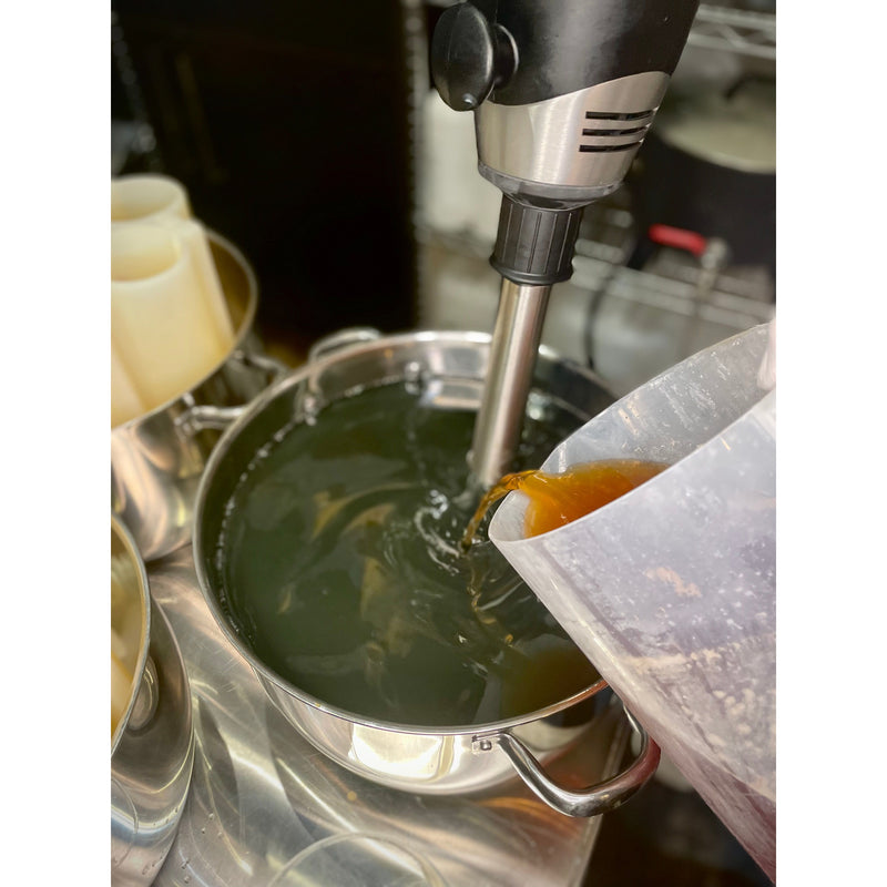 MION Artisan Soap Co. Shampoo Bar | Peppermint & Lavender | Apple Cider Vinegar | for oily hair