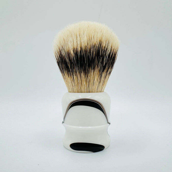 Simpson LE Chubby 2 Super Badger Emerald Light Candy Shaving Brush