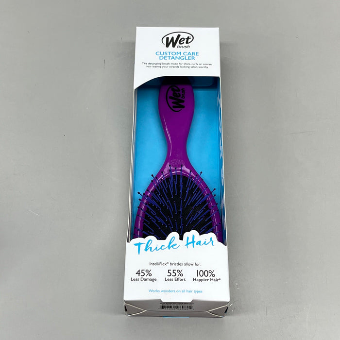 Paywut - Wet Brush (2 Pack) Custom Care Detangler Brush-Thick Hair Purple Gyspb830Ccth