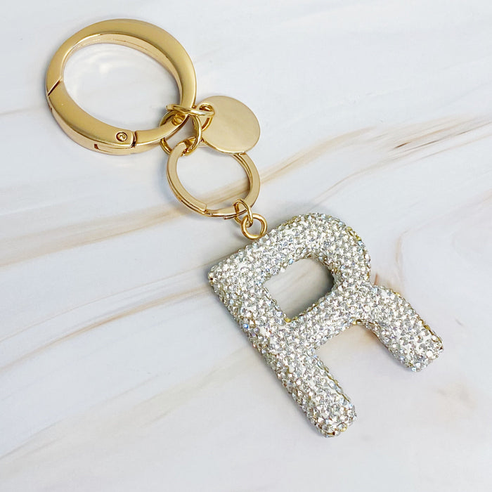 It Girl Glam Initial Key Chain