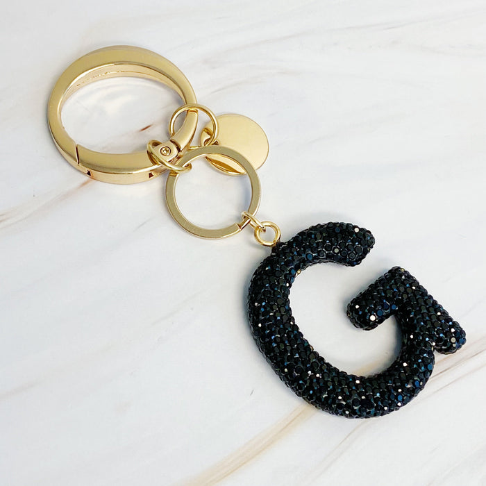 It Girl Glam Initial Key Chain