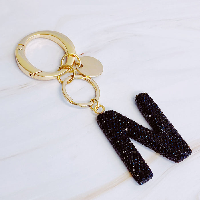 It Girl Glam Initial Key Chain