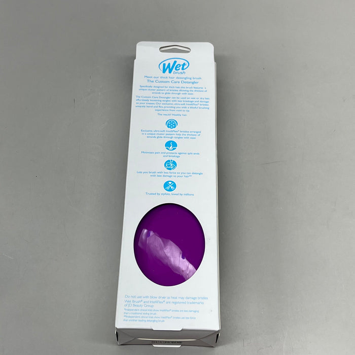 Paywut - Wet Brush (2 Pack) Custom Care Detangler Brush-Thick Hair Purple Gyspb830Ccth