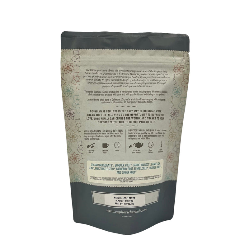 Euphoric Herbals Liver Cleanse Herbal Tea Herbal Tea