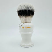Simpsons Simpson LE Colonel X2L Sovereign Synthetic Fibre Sapphire Candy Shaving Brush Shaving Brush Light Gray