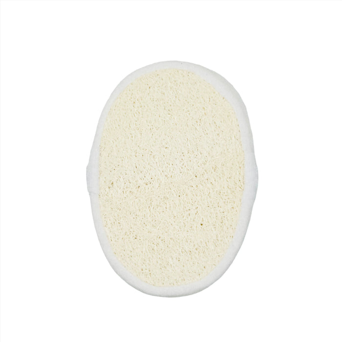 Touch Me Loofah Terry Oval Sponge