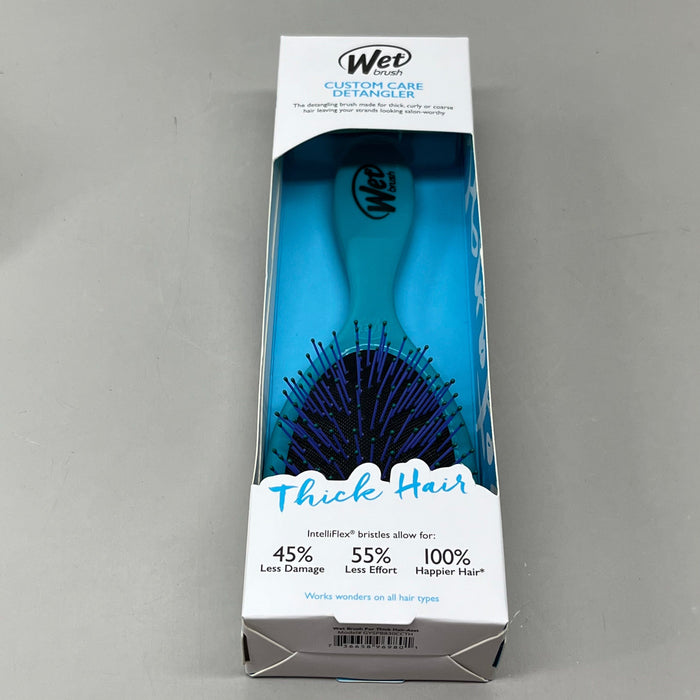 Paywut - Wet Brush (2 Pack) Custom Care Detangler Brush-Thick Hair Teal Gyspb830Ccth