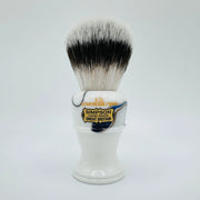 Simpsons Simpson LE Colonel X2L Sovereign Synthetic Fibre Sapphire Candy Shaving Brush Shaving Brush Light Gray