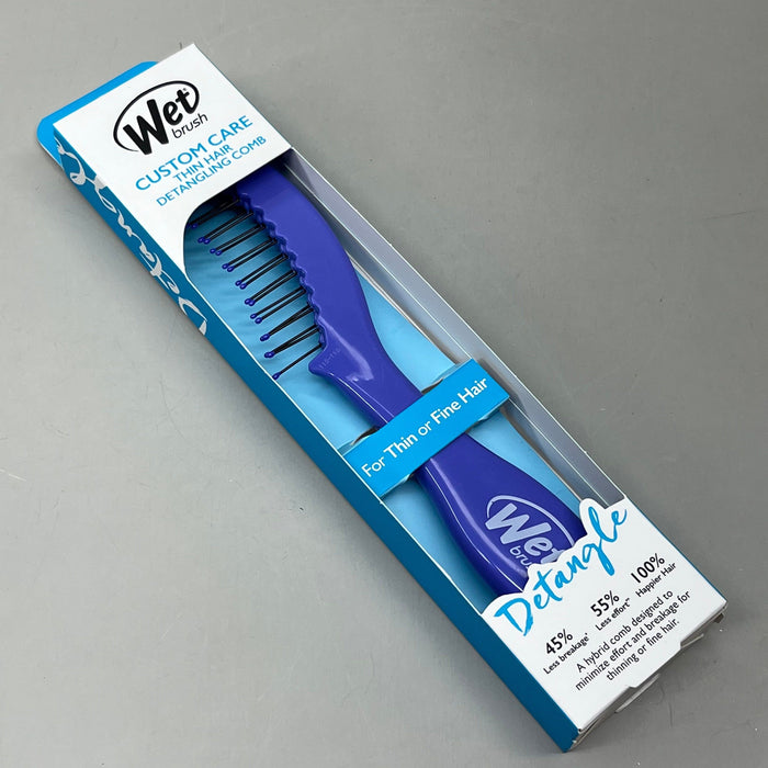 Paywut - Wet Brush (2-Pack!) Custom Care Thin Hair Detangling Comb Purple 0620Wccpurp