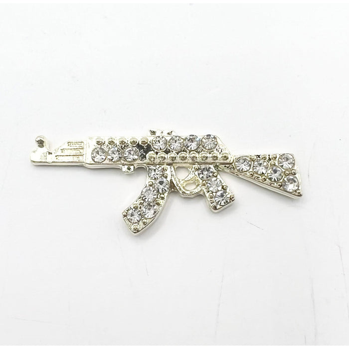 Queen - Nail Charms 10pc - #413 Gold Ak-47’s