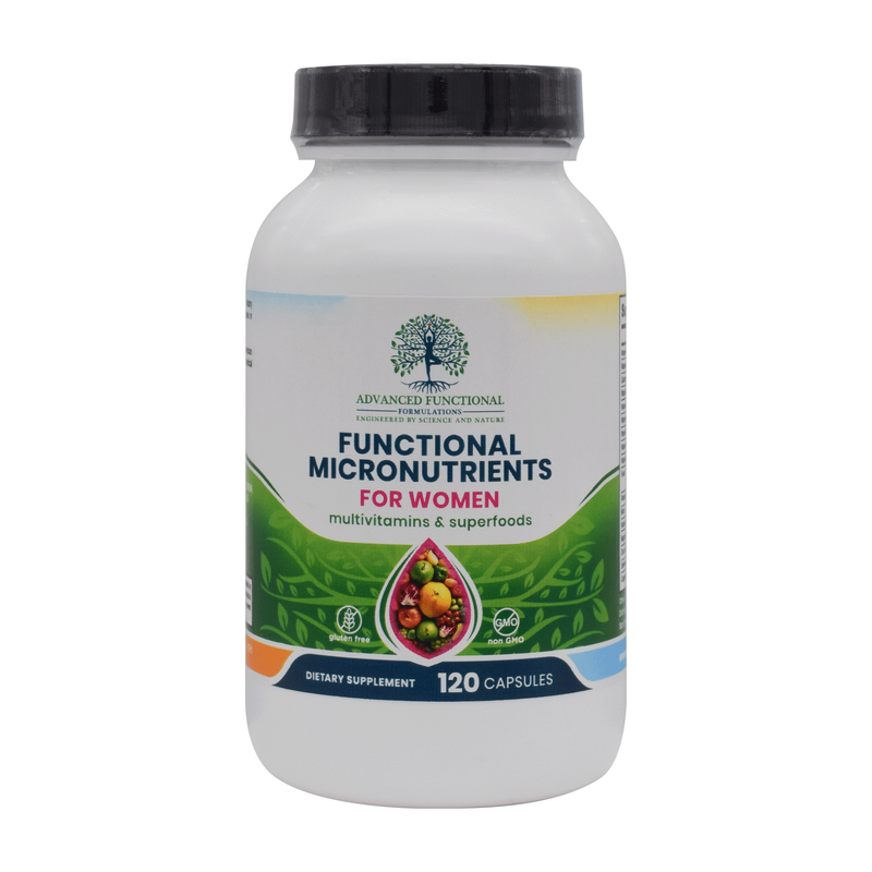 Advanced Functional Medicine Supplements Functional Micronutrients For Women (Medical grade multivitamin designed for Women)
