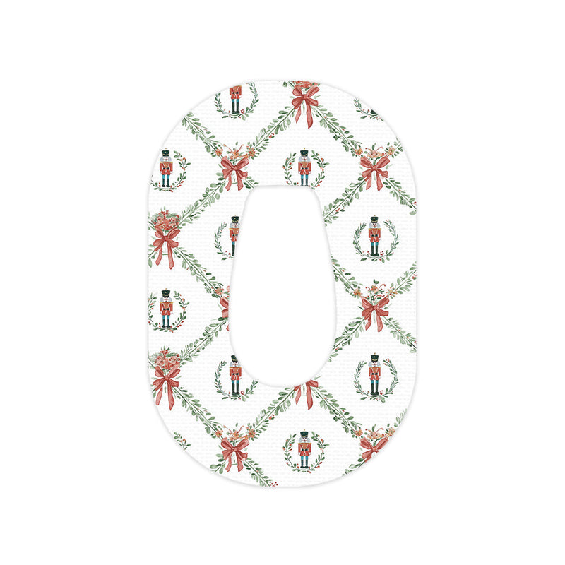 Peelz Nutcracker Noel Dexcom G6 Patch Tape - Pump Peelz Patch Medical Tape