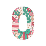 Peelz Merry Coquette Dexcom G6 Patch Tape - Pump Peelz Patch Medical Tape