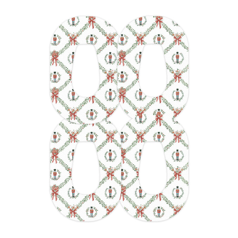 Peelz Nutcracker Noel Dexcom G6 Patch Tape - Pump Peelz Patch Medical Tape