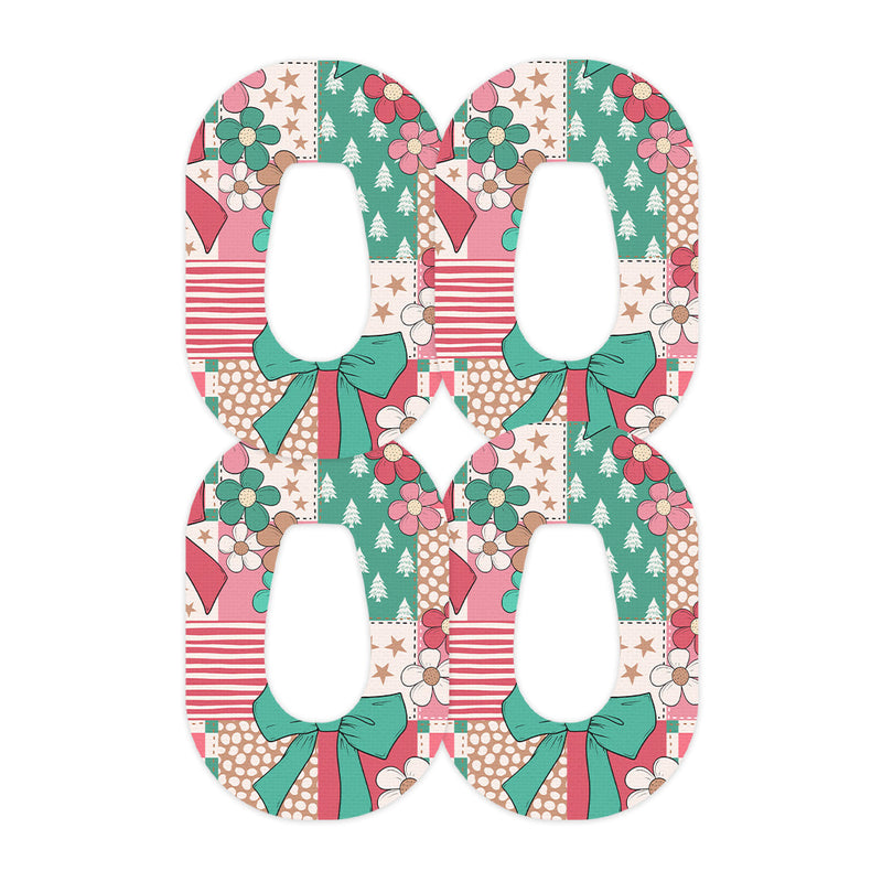 Peelz Merry Coquette Dexcom G6 Patch Tape - Pump Peelz Patch Medical Tape