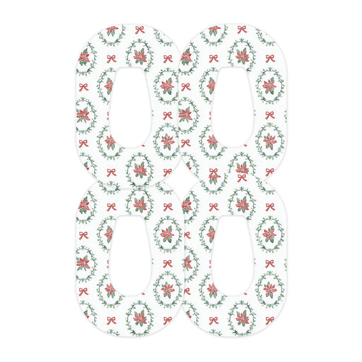 Peelz Poinsettia Parade Dexcom G6 Patch Tape - Pump Peelz Patch Medical Tape