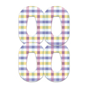 Peelz Spring Plaid Dexcom G6 Patch Tape - Pump Peelz Patch Medical Tape