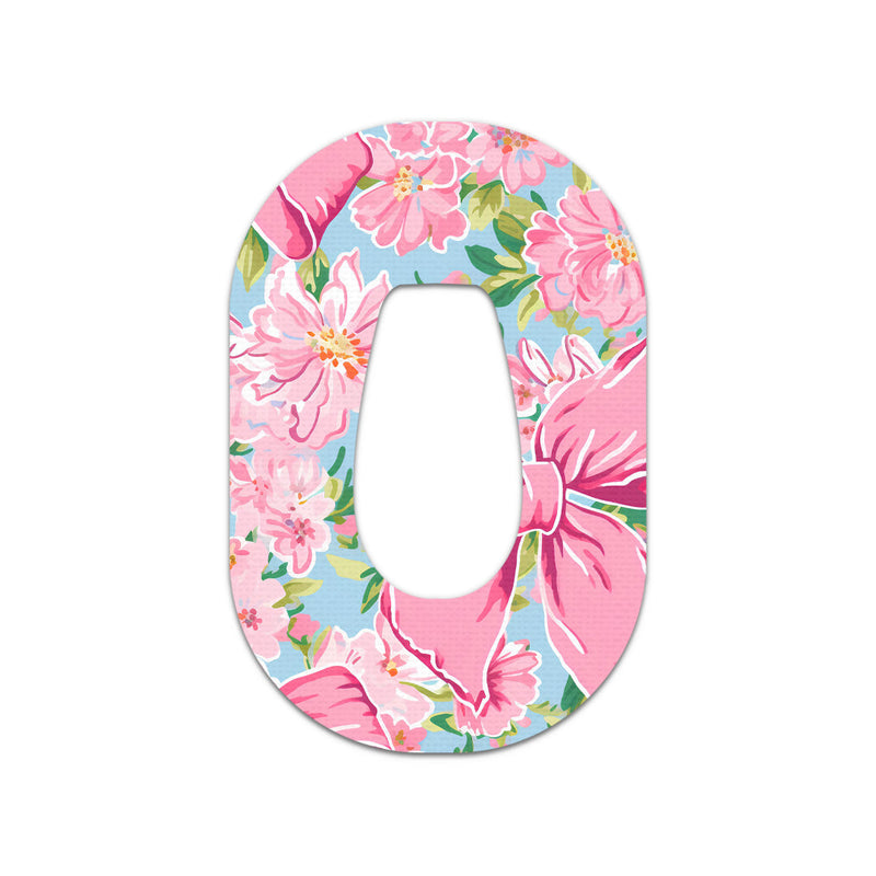 Peelz Blossom Bows Dexcom G6 Patch Tape - Pump Peelz Patch Medical Tape