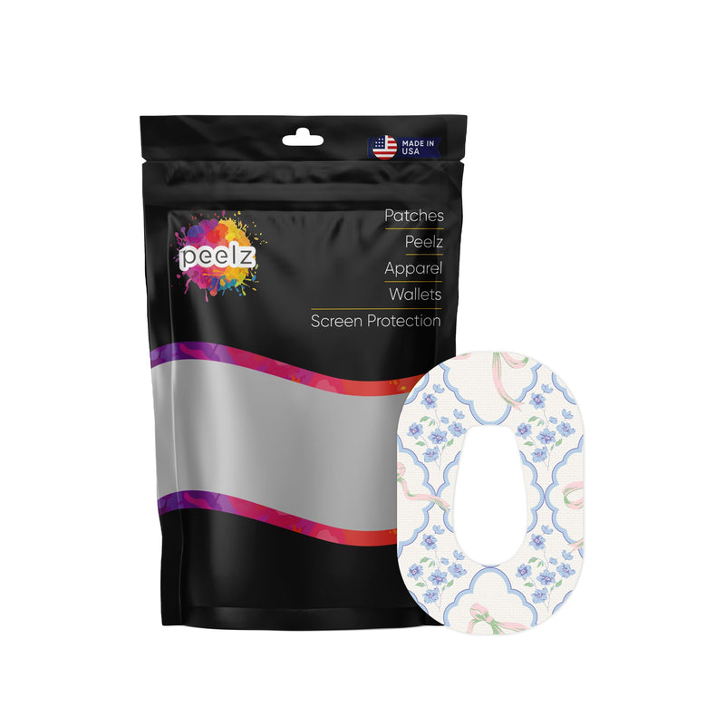 Peelz Spring Coquette Dexcom G6 Patch Tape - Pump Peelz Patch Medical Tape