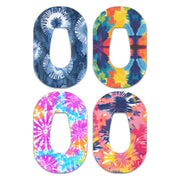 Peelz Tie Dye Variety Pack Dexcom G6 Patch Tape - Pump Peelz Patch Medical Tape