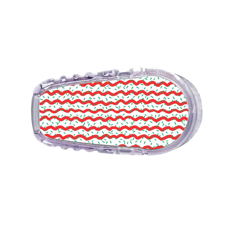Peelz Christmas Icing Dexcom G6 Transmitter Sticker - Pump Peelz Peelz/Stickers