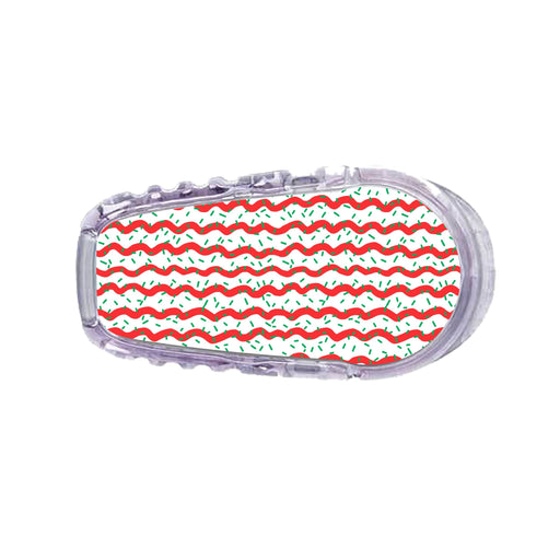 Peelz Christmas Icing Dexcom G6 Transmitter Sticker - Pump Peelz Peelz/Stickers