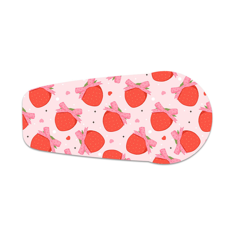 Peelz Strawberry Kisses Dexcom G6 Transmitter Sticker - Pump Peelz Peelz/Stickers