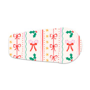 Peelz Holly Jolly Ribbon Dexcom G6 Transmitter Sticker - Pump Peelz Peelz/Stickers