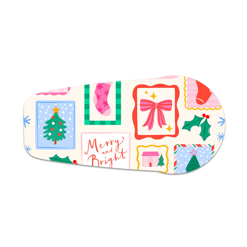 Peelz Holiday Greetings Dexcom G6 Transmitter Sticker - Pump Peelz Peelz/Stickers